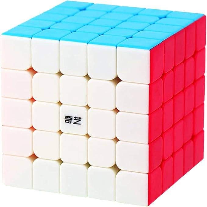 5x5 Speed Cube Stickerless Puzzle Toys Gift